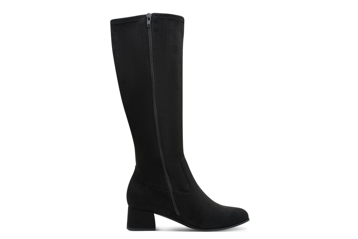 Jana Softline Janette 25569-47 001 Black Womens Boots