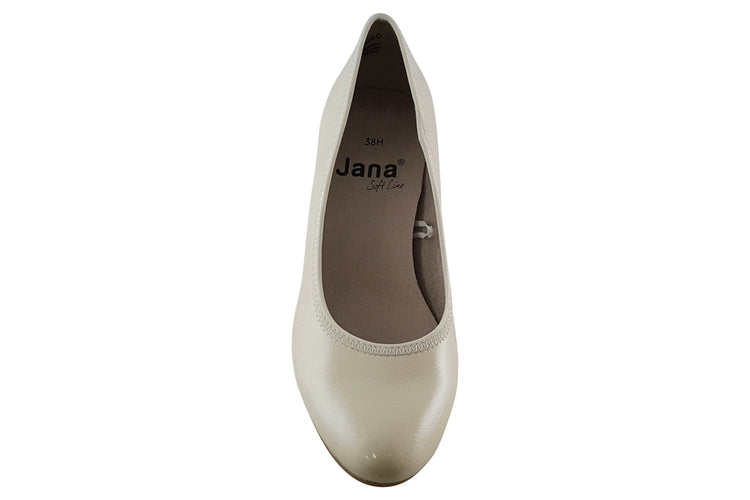 Jana Softline Joker 3 22477-20 Creme Pat Womens Shoes
