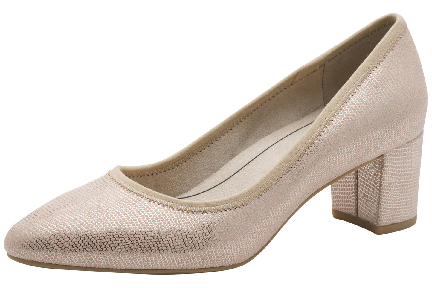 Jana Softline Kiko 22461-46 496 Beige Met Womens Shoes