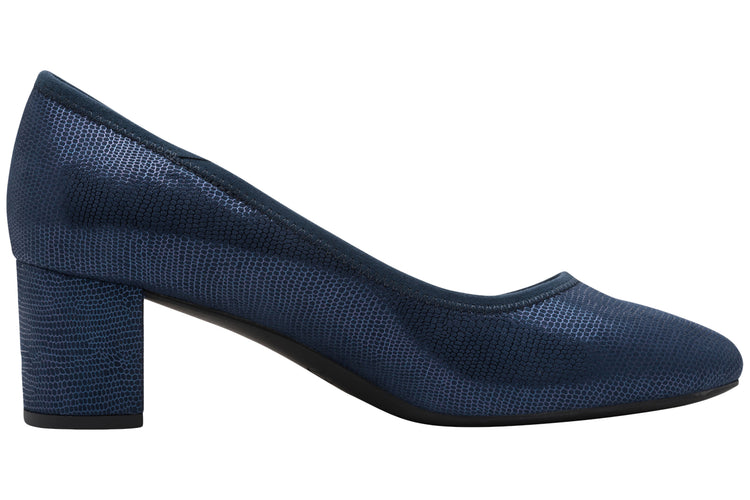 Jana Softline Kiko 22461-46 897 Navy Met Womens Shoes