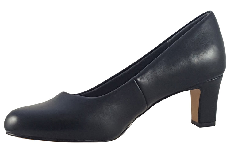 Jana Softline Laurie 22472-41 Black Patent Womens Shoes