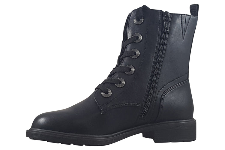 Jana Softline Letty 25277-43 Black Womens Boots