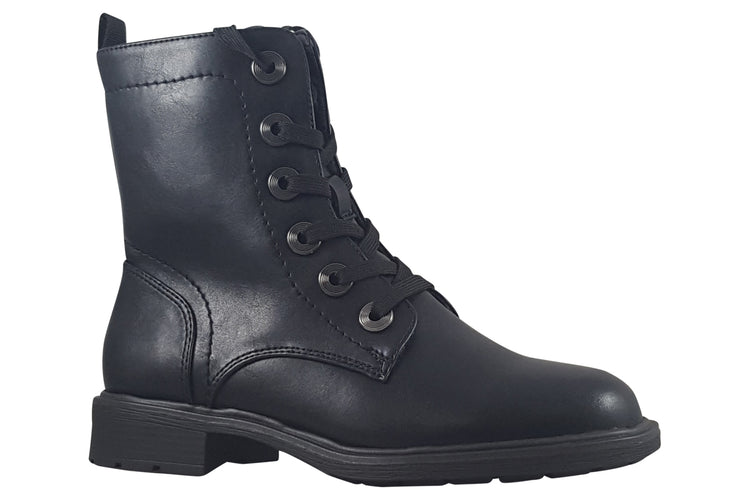 Jana Softline Letty 25277-43 Black Womens Boots