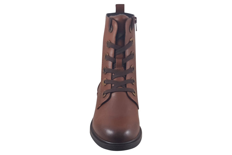 Jana Softline Letty 25277-43 Cognac Womens Boots