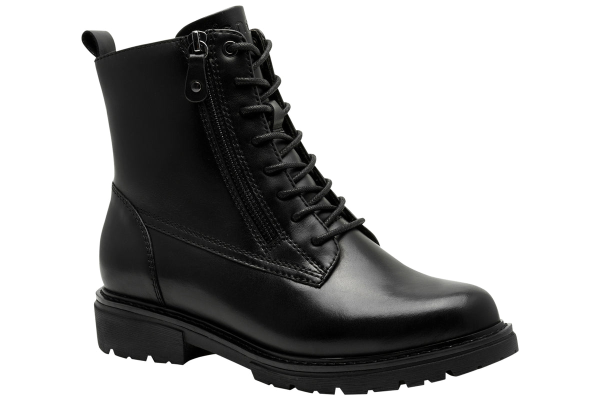 Jana Softline Miner 25701-45 Black Womens Boots