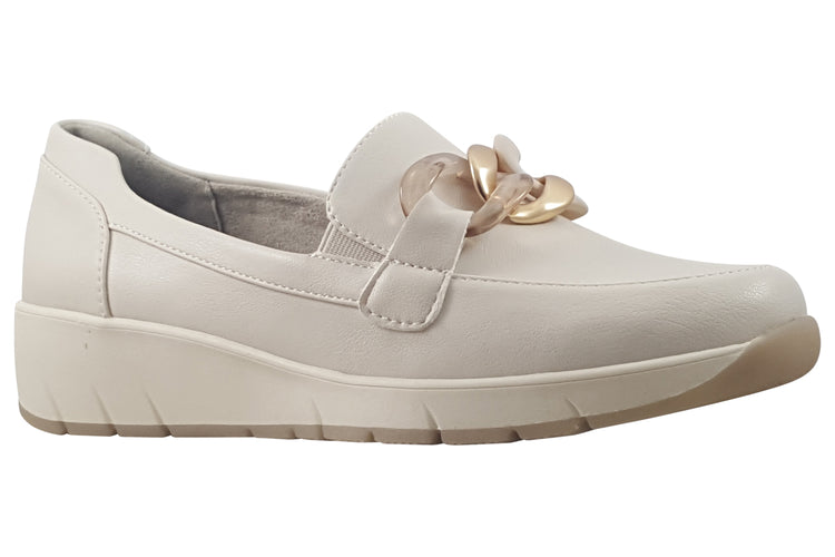 Jana Softline Mona 24669-44 Beige Womens Shoes
