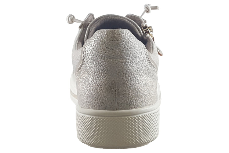 Jana Softline Monica 23660-42 Cloudy Gold Womens Fashion Trainers