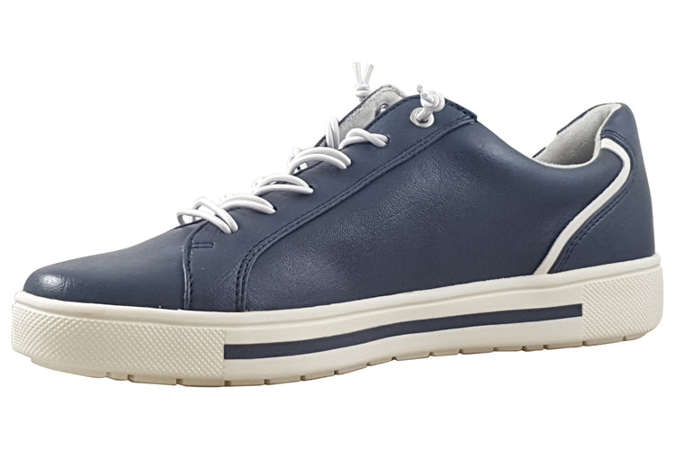 Jana Softline Monica 23660-42 Navy Womens Fashion Trainers