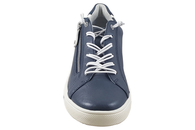 Jana Softline Monica 23660-42 Navy Womens Fashion Trainers