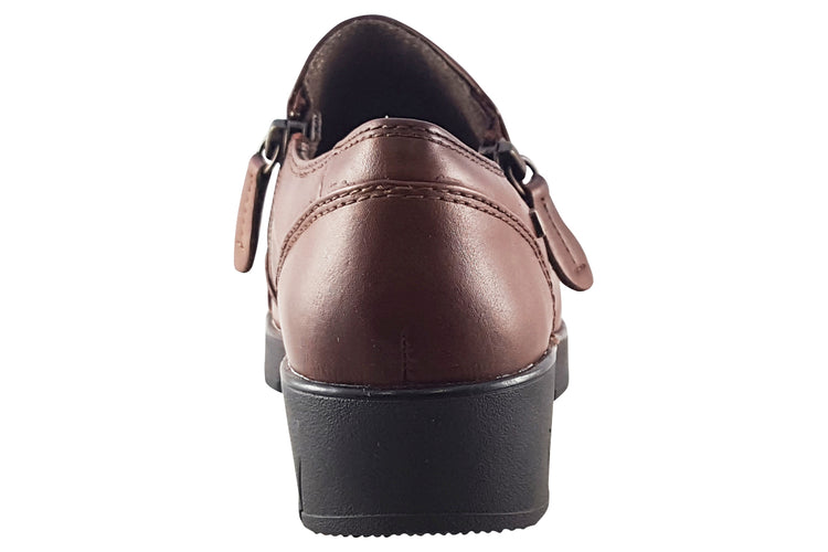 Jana Softline Zelly 3 24660-29 Cognac Womens Shoes