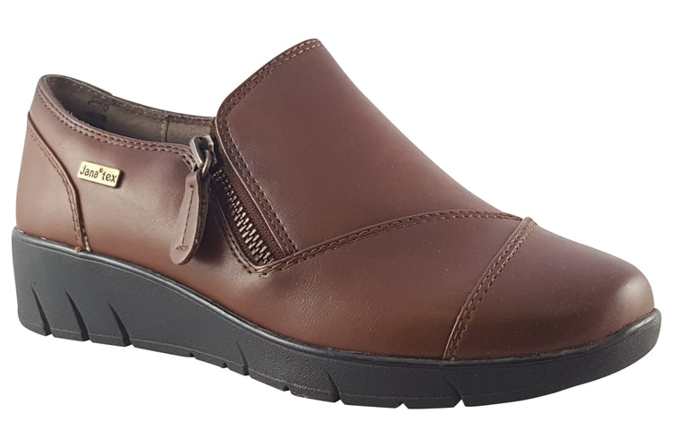 Jana Softline Zelly 3 24660-29 Cognac Womens Shoes