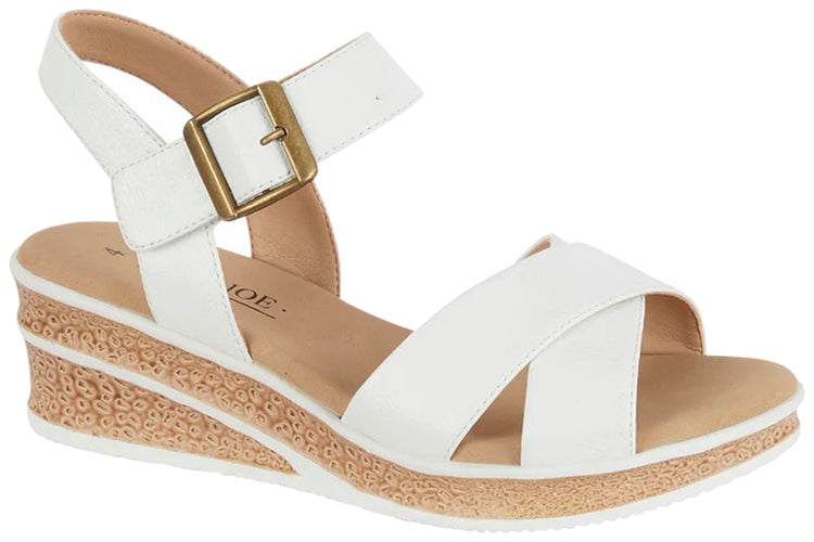 Jo & Joe Devotion White Womens Sandals