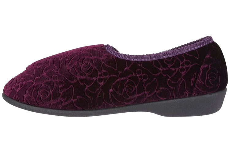 Jo & Joe Doreen Purple Womens Slippers