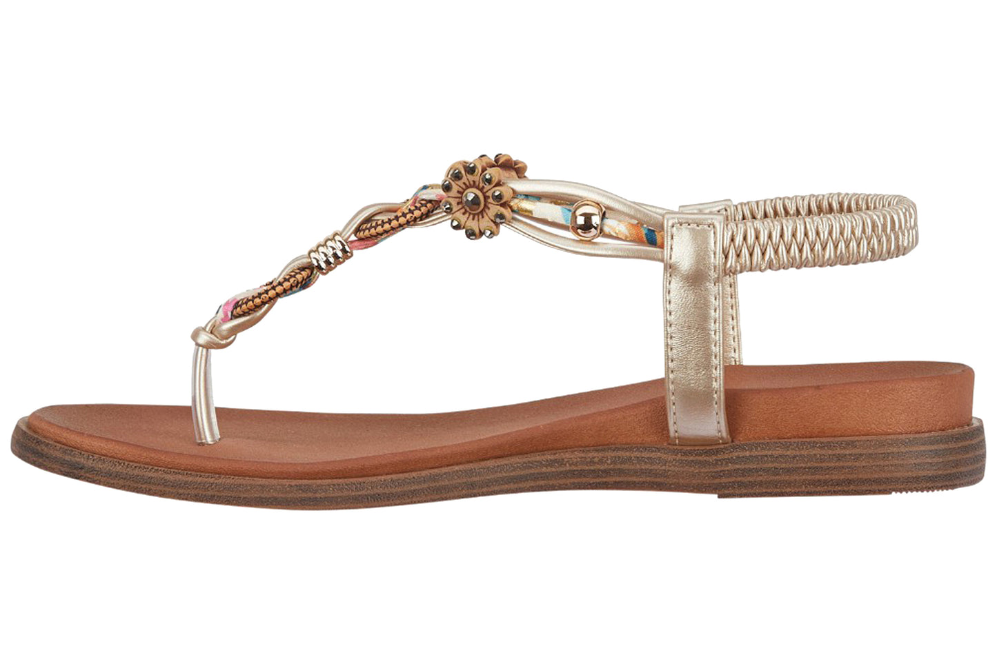 Jo & Joe Tunisia Gold Womens Sandals