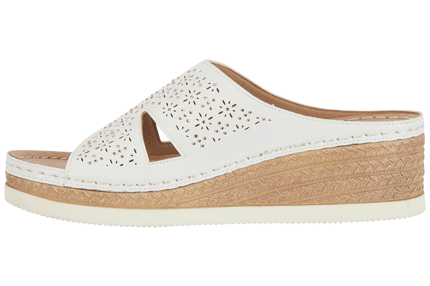 Shoes By Emma Udaipur White Womens Sandals