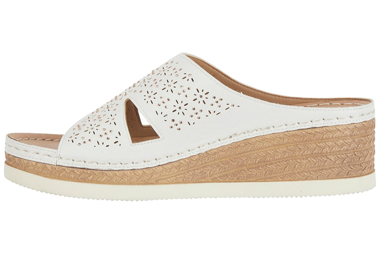 Shoes By Emma Udaipur White Womens Sandals