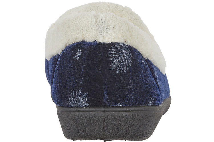 Jo & Joe Annie Navy Womens Slippers