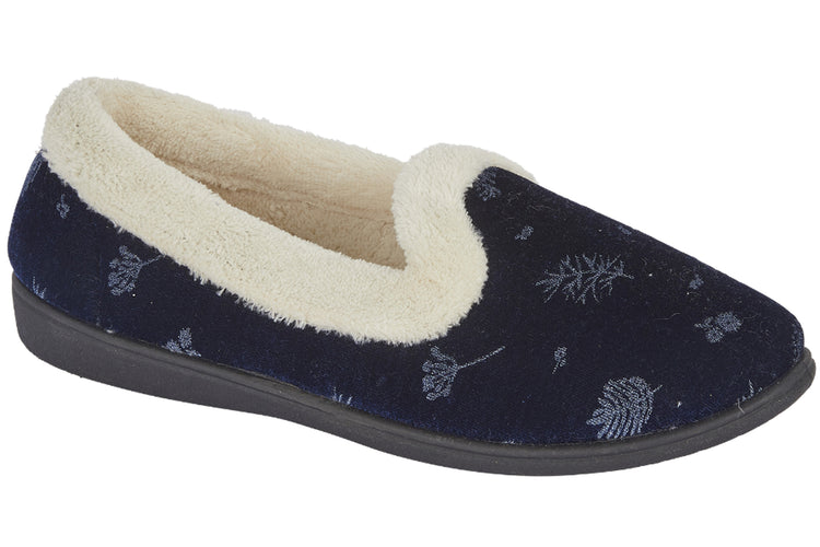 Jo & Joe Annie Navy Womens Slippers