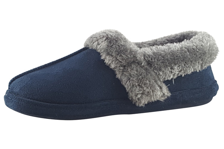 Jo & Joe Avery  Navy Womens Slippers