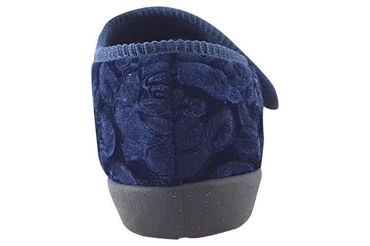 Jo & Joe Doreen Navy Womens Slippers