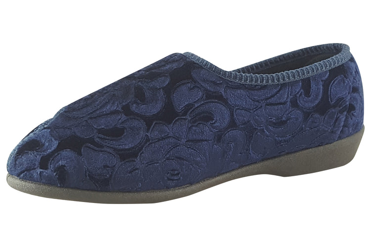 Jo & Joe Doreen Navy Womens Slippers