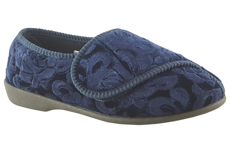 Jo & Joe Doreen Navy Womens Slippers