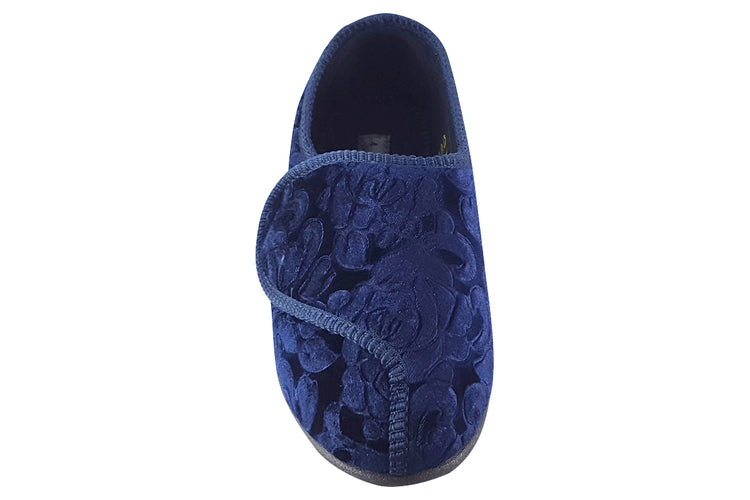 Jo & Joe Doreen Navy Womens Slippers