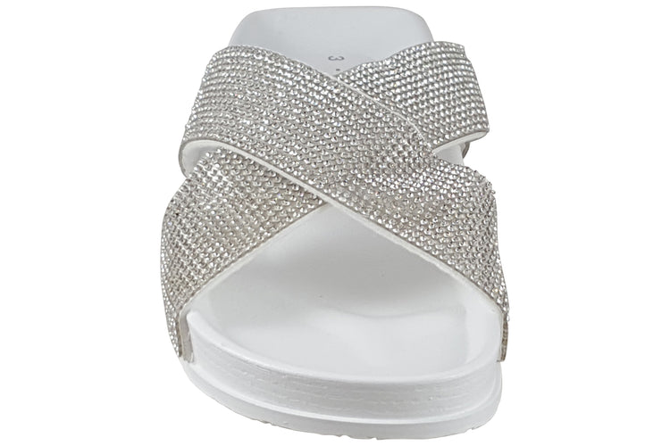 Jo & Joe Dusk White Womens Sandals