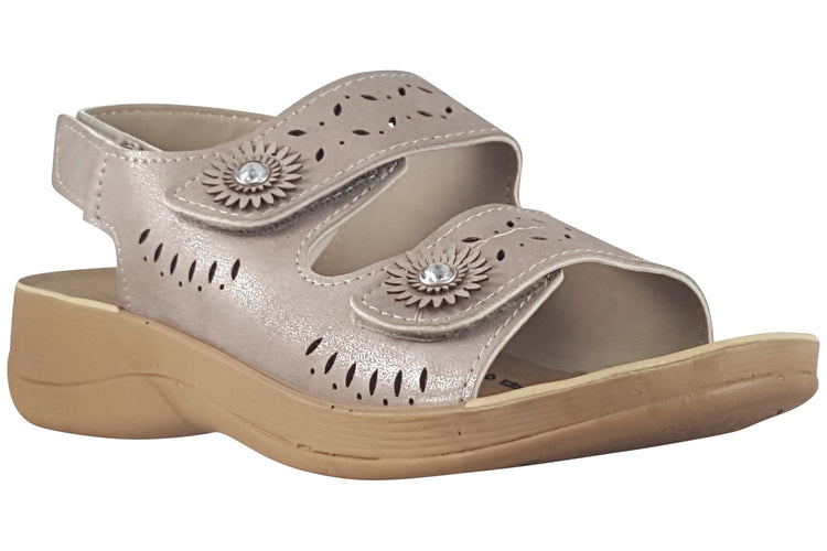 Jo & Joe Grenada Taupe Womens Sandals