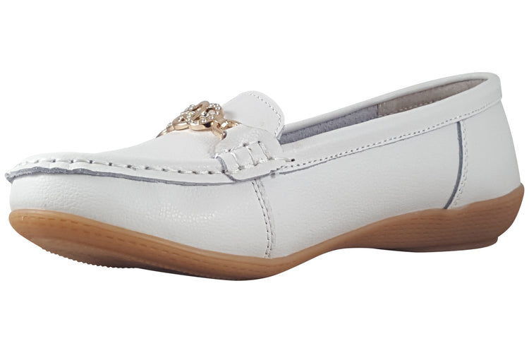 Jo & Joe Kasbah White Womens Shoes