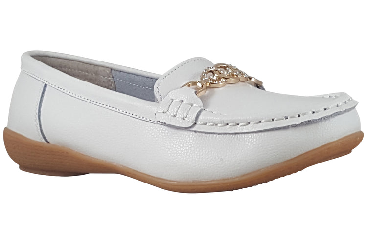 Jo & Joe Kasbah White Womens Shoes