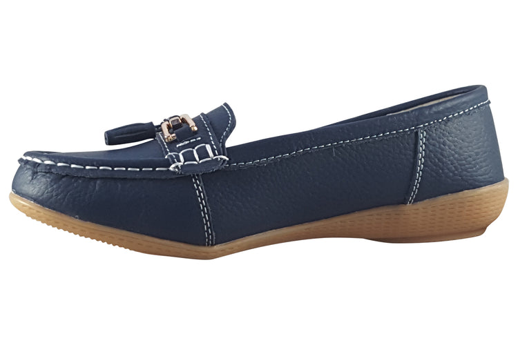 Jo & Joe Nautical Dark Blue Womens Shoes