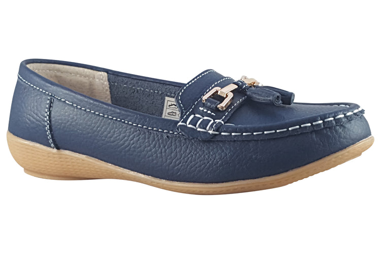 Jo & Joe Nautical Dark Blue Womens Shoes