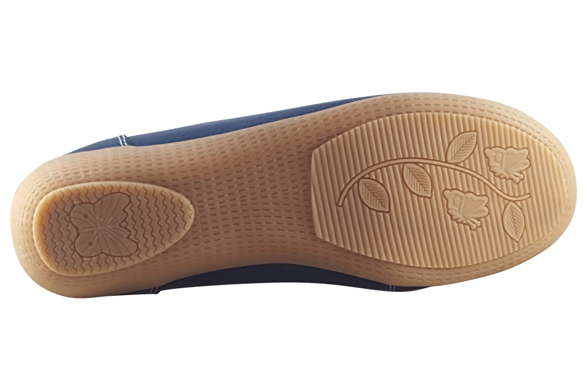 jo and joe nautical dark blue womens sole