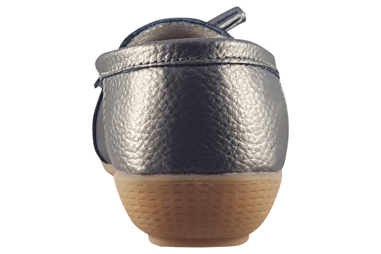 Jo & Joe Nautical Gunmetal Womens Shoes