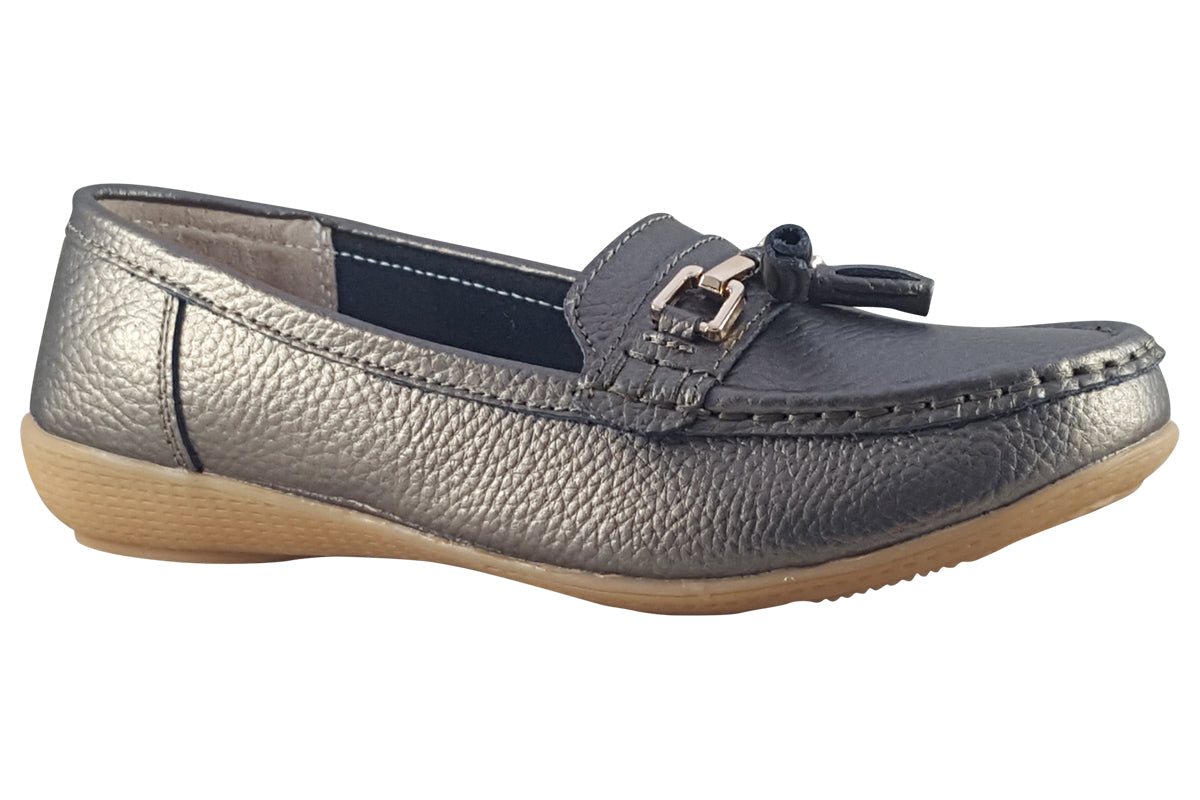 jo and joe nautical gun metal womens right