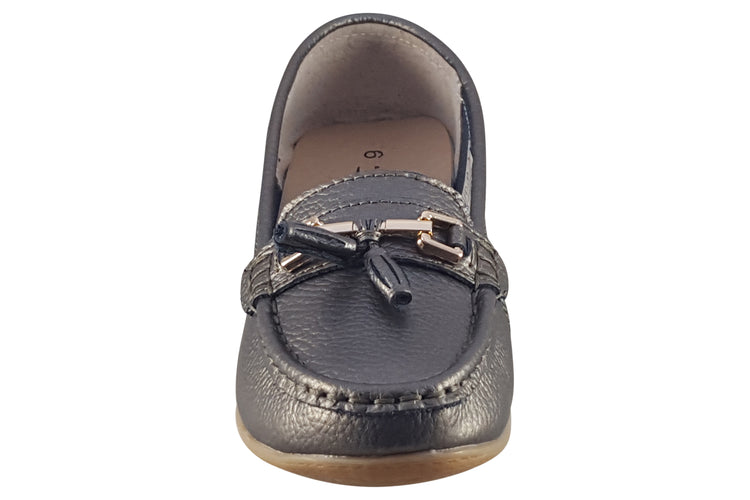 Jo & Joe Nautical Gunmetal Womens Shoes