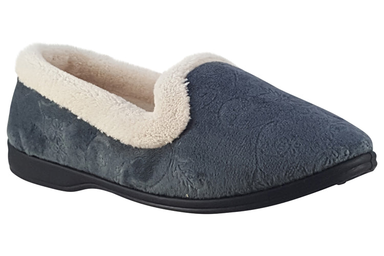 Jo & Joe Pashmina Grey Womens Slippers