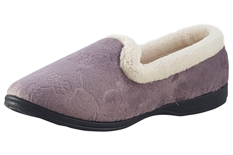 Jo & Joe Pashmina Lilac Womens Slippers