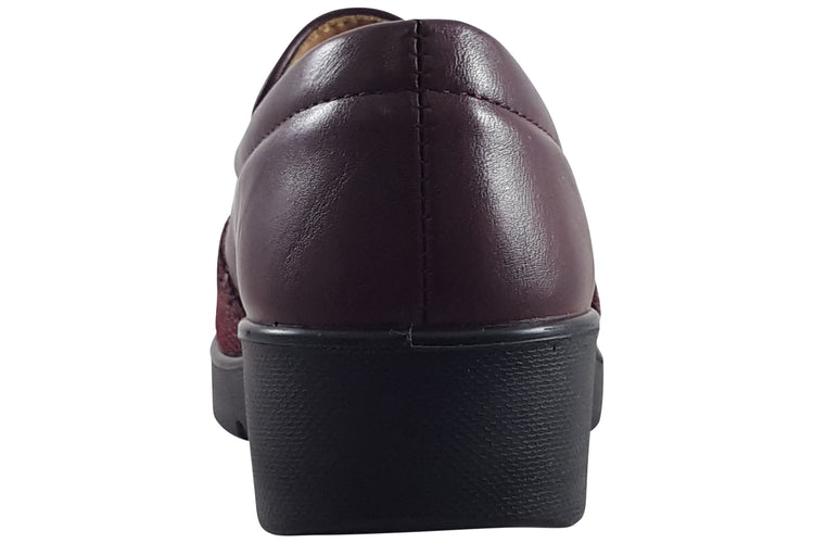 Jo & Joe Pauline Womens Shoes Burgundy