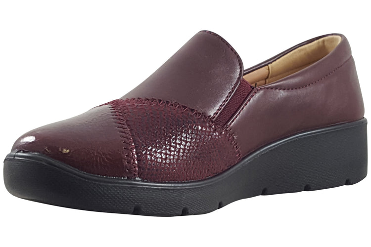 Jo & Joe Pauline Womens Shoes Burgundy
