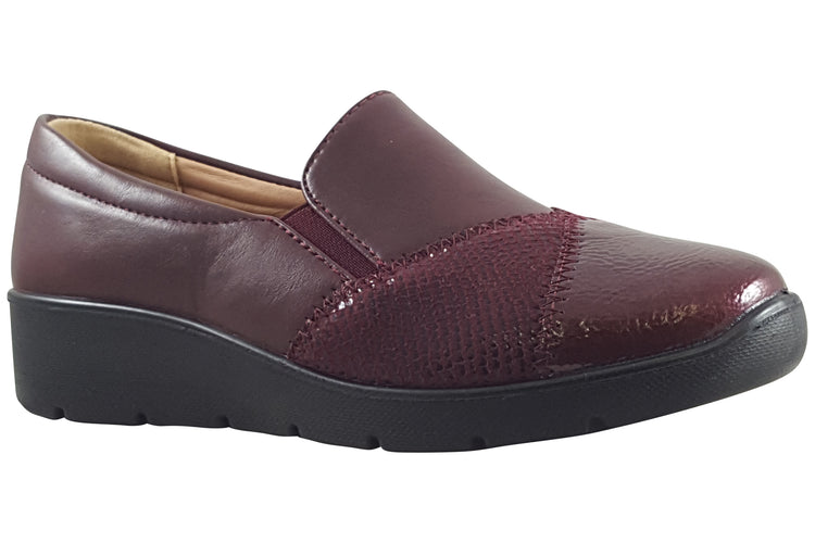 Jo & Joe Pauline Womens Shoes Burgundy