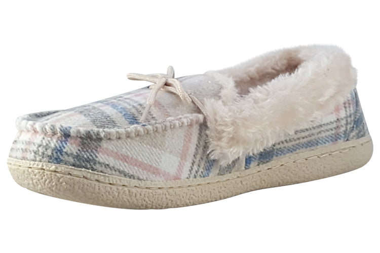 Jo & Joe Pembroke Oatmeal Womens Slippers