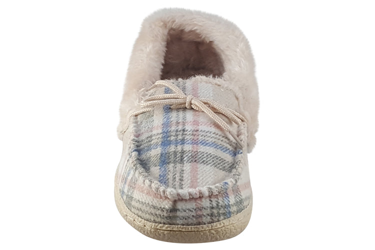 Jo & Joe Pembroke Oatmeal Womens Slippers