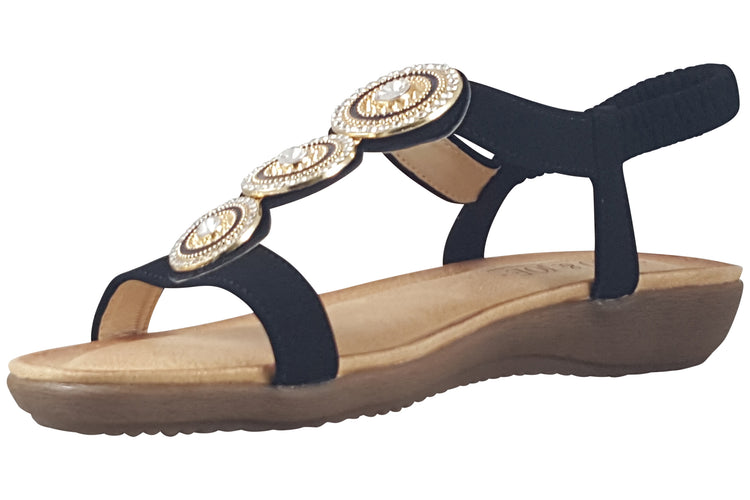 Jo & Joe Rochelle Black Womens Sandals