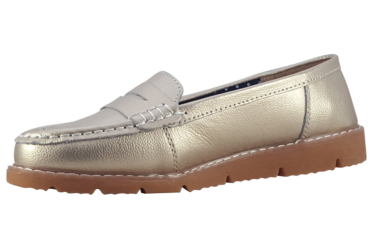Jo & Joe Shore Gold Womens Shoes