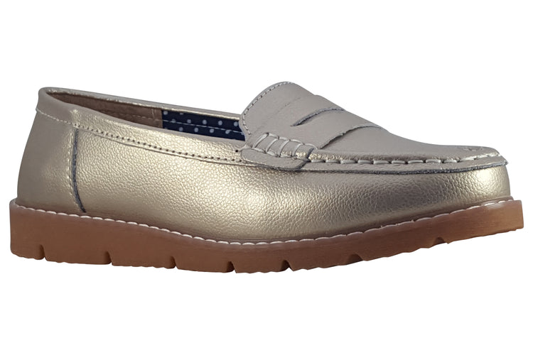 Jo & Joe Shore Gold Womens Shoes