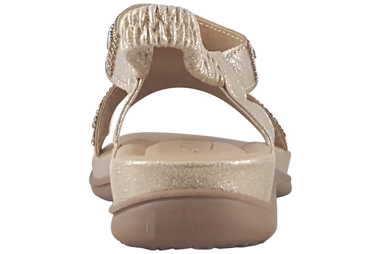 Jo & Joe Sri Lanka Gold Womens Sandals