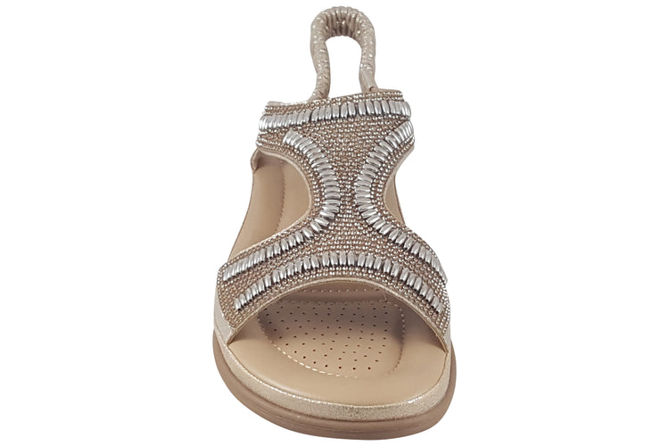 Jo & Joe Sri Lanka Gold Womens Sandals