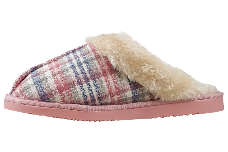 Jo & Joe Thyme Pink Womens Slippers